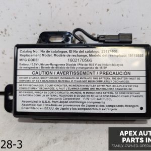 OEM 2016 Chevrolet Malibu 1.5L Onstar Reserve Battery Control Module 23117460