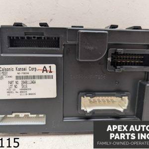 OEM 2016 Nissan Quest 3.5L Body Control Module BCM LH dash