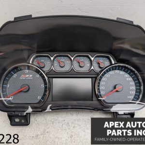 OEM 2017 Chevrolet Silverado 1500 5.3L SPEEDOMETER INSTRUMENT CLUSTER MPH