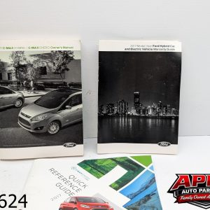 OEM 2017 Ford C-Max 2.0L OWNERS MANUAL HANDBOOK QUICK GUIDE WALLET