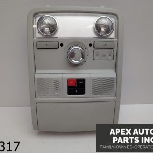 OEM 2017 Volkswagen Jetta 1.8L COMPARTMENT CONSOLE OVERHEAD