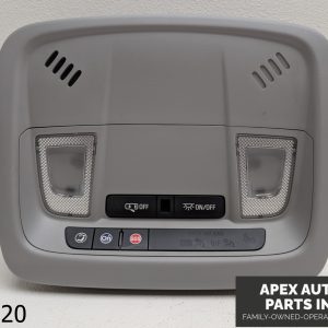 OEM 2019-2025 Chevrolet Malibu 1.5L Overhead Roof Console w/Onstar
