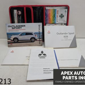 OEM 2019 Mitsubishi Outlander 2.0L RVR OWNERS MANUAL & SDA
