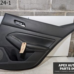 OEM 2020 Nissan Altima 2.5L Rear Right Passenger Interior Door Trim Panel Black