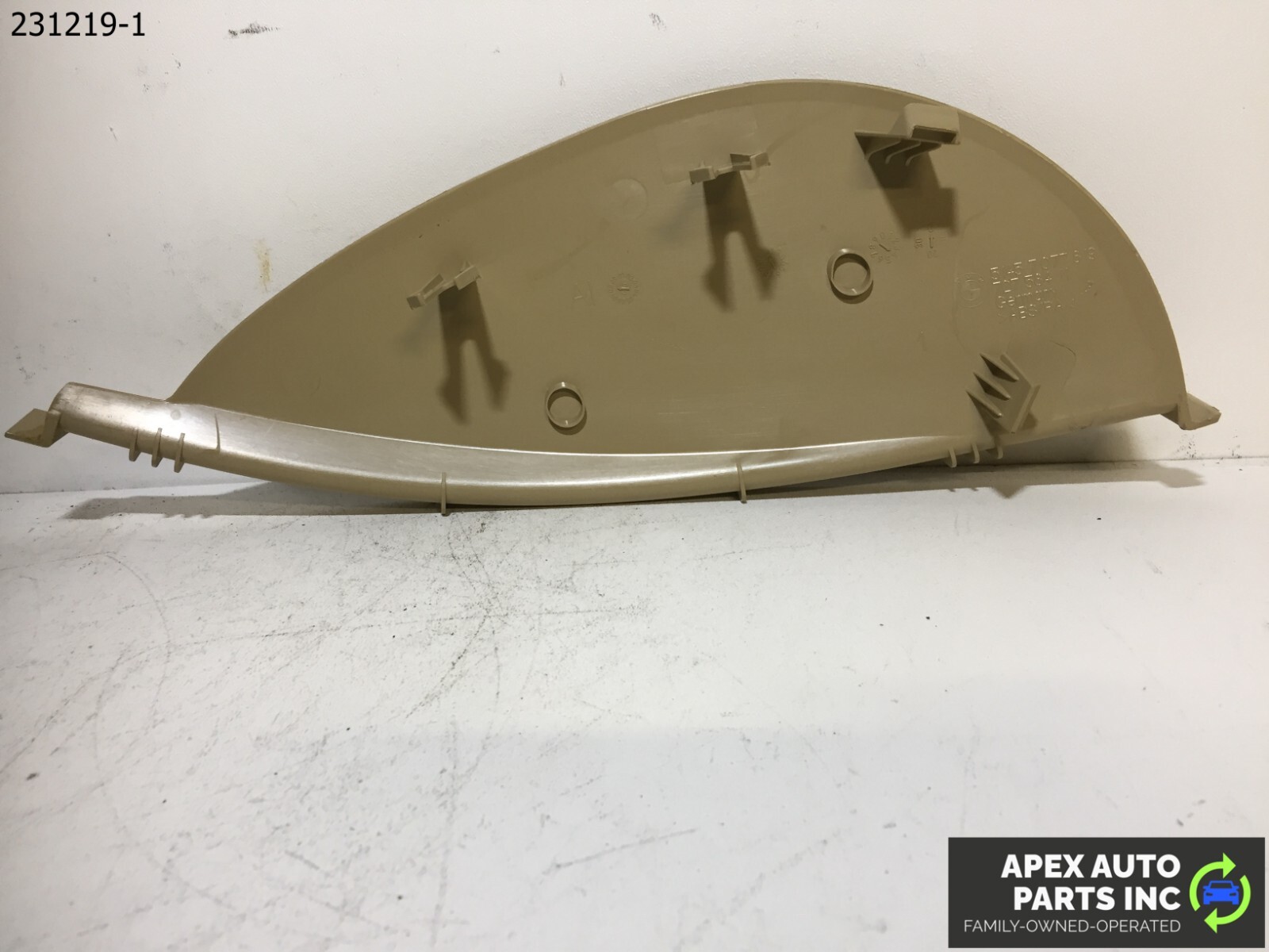 OEM BMW 328i 2009 LEFT DASH Panel END CAP / TRIM 7077819 - Image 5