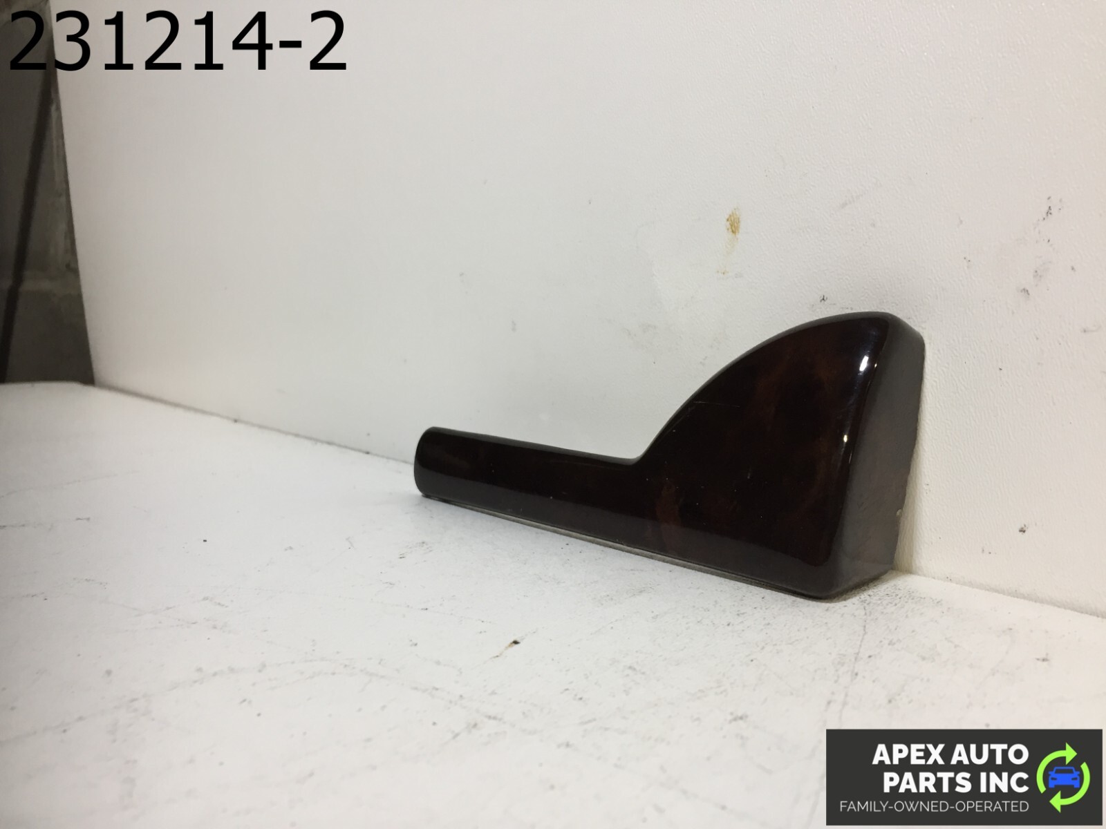 OEM BMW X5 2006 DRIVER LEFT DASH DARK POPLAR WOOD TRIM COVER STRIP WOODGRAIN - Image 4