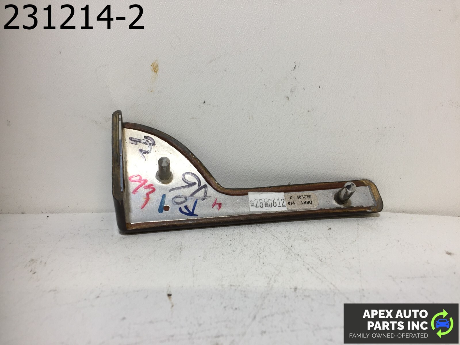 OEM BMW X5 2006 DRIVER LEFT DASH DARK POPLAR WOOD TRIM COVER STRIP WOODGRAIN - Image 5