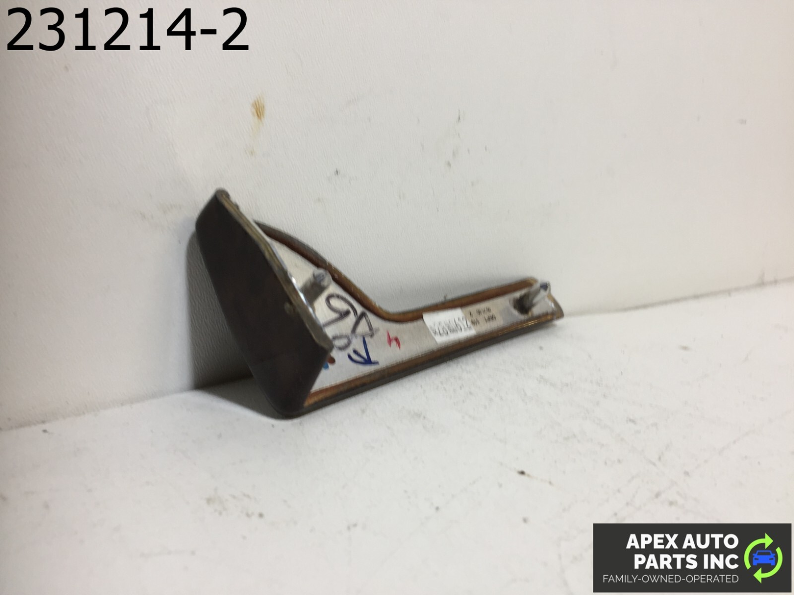 OEM BMW X5 2006 DRIVER LEFT DASH DARK POPLAR WOOD TRIM COVER STRIP WOODGRAIN - Image 6