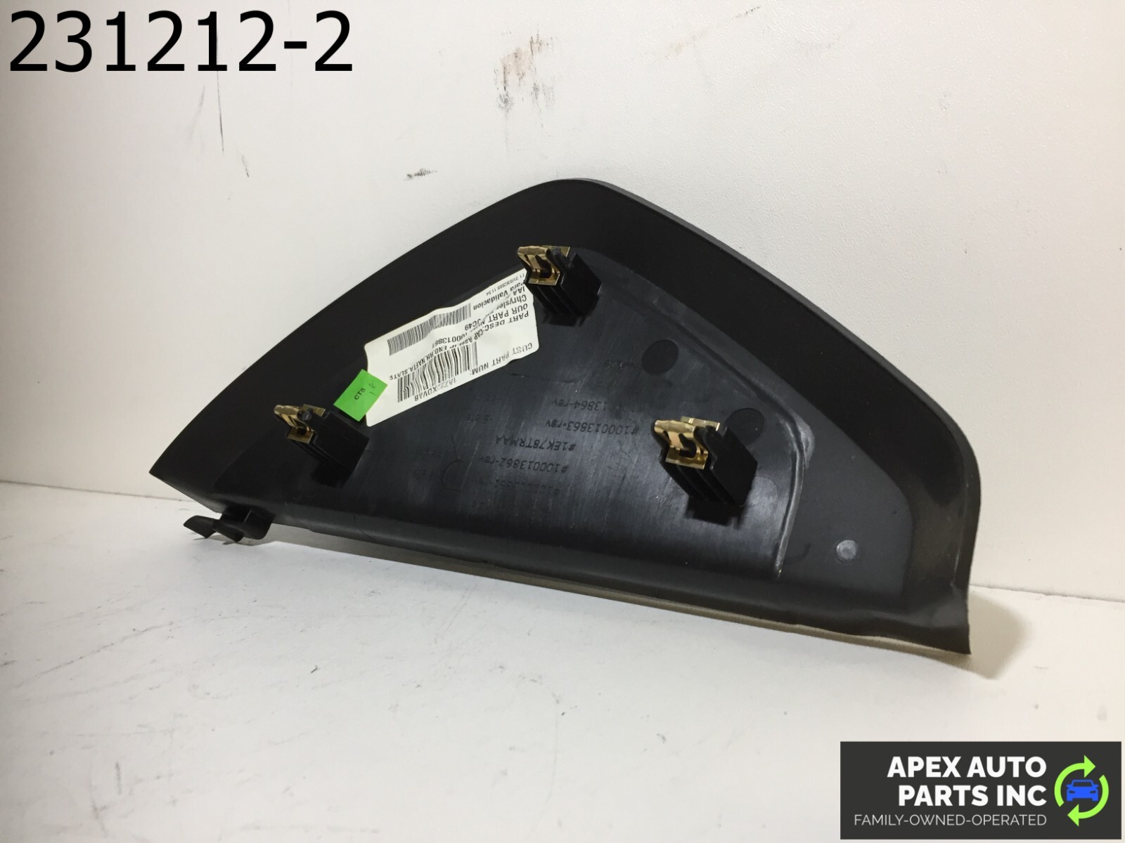 OEM Dodge Journey 2009 Right Passenger Side Dash End Cap Cover Trim 100013859 - Image 7