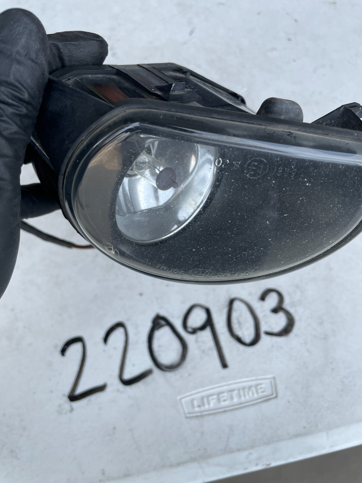 PASSENGER FRONT FOG LIGHT LAMP RIGHT AUDI A3 RH 06 - 08 OEM 24696800 - Image 3