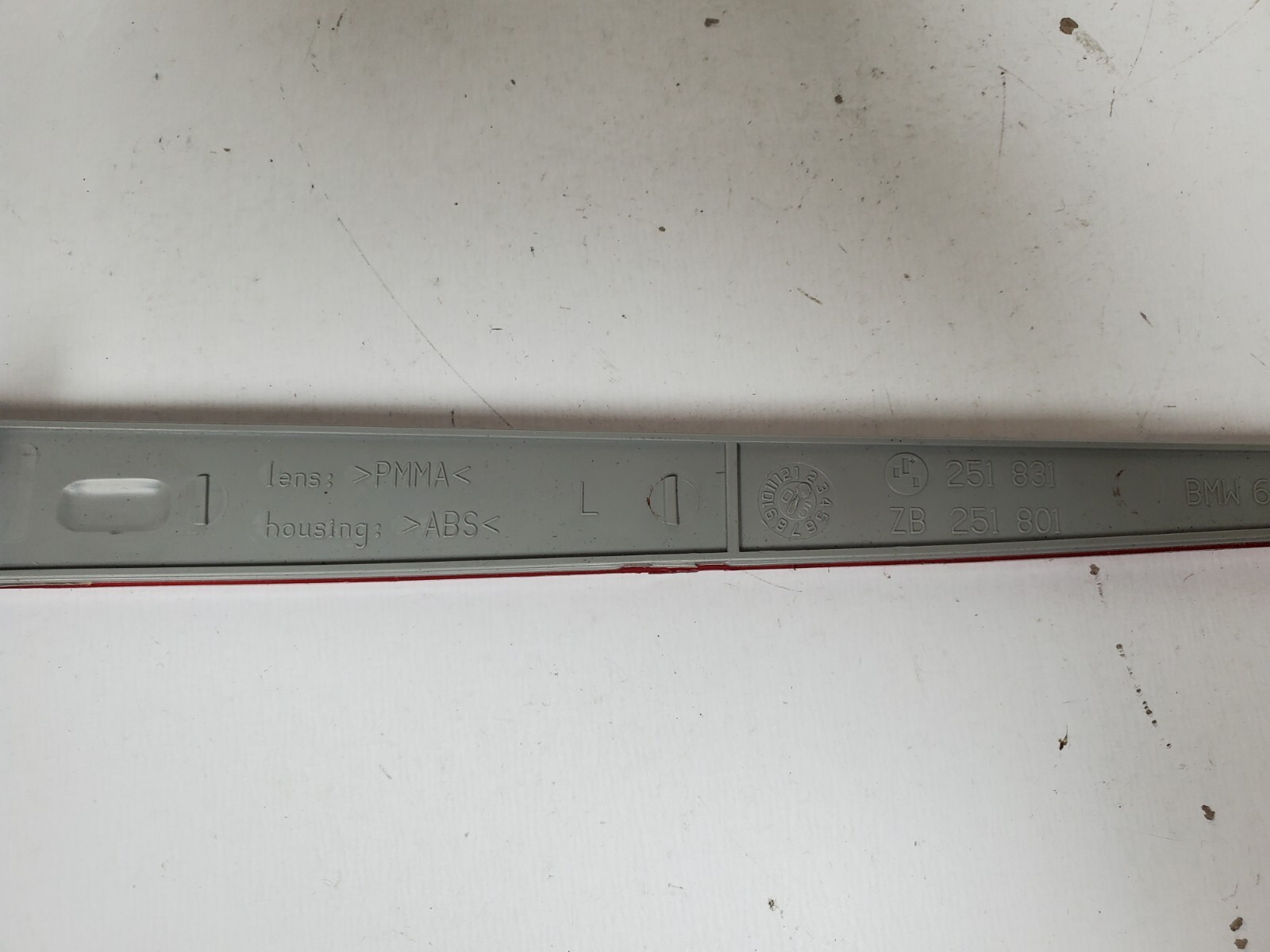 00-06 BMW X5 E53 Rear Left Driver Side Bumper Reflector Marker Light Lamp OEM - Image 7