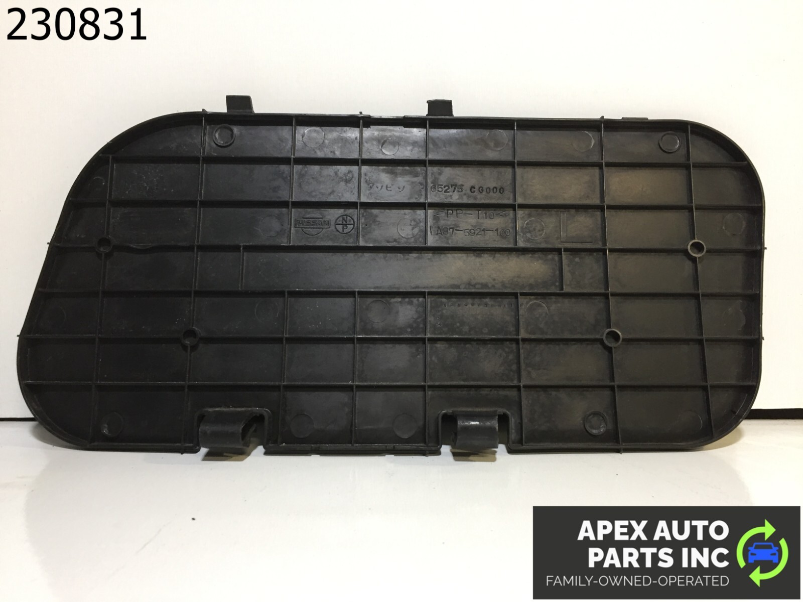 03-08 Infiniti FX35 Driver Cowl Panel Brake Fluid Cover OEM 65275-CG000 - Image 5