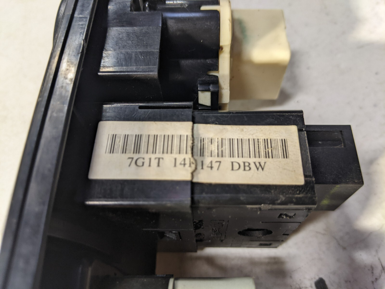 07 08 09 FORD TAURUS TRUNK RELEASE PEDAL ADJUST DIMMER HEADLIGHT FOG SWITCH OEM - Image 4
