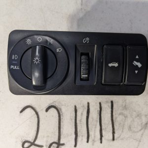 07 08 09 FORD TAURUS TRUNK RELEASE PEDAL ADJUST DIMMER HEADLIGHT FOG SWITCH OEM