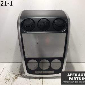07-09 MAZDA CX-7 CENTER DASH RADIO TEMP CONTROL TRIM BEZEL OEM EG2155210