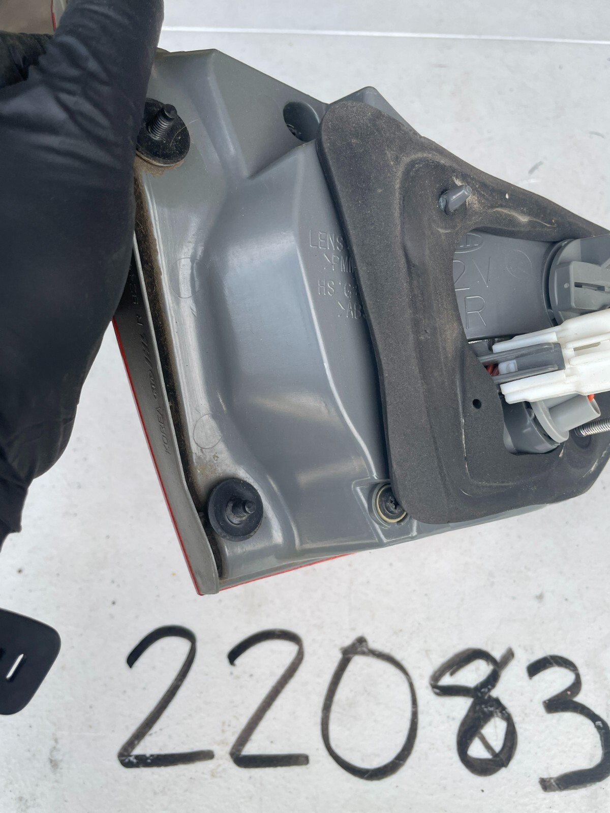 09-10 Kia Optima Inner Tail Light Taillight Passenger Side RH Right Rear Red OEM - Image 6