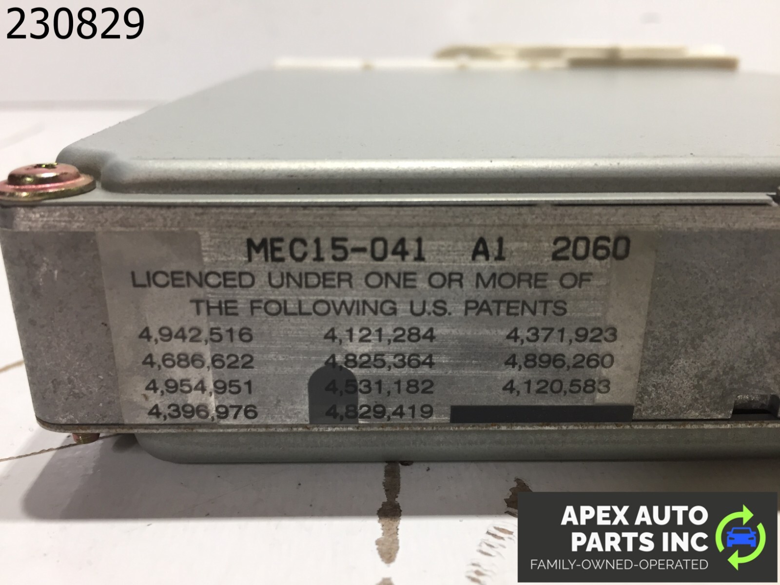 2002 2003 2004 Infinity Q45 Engine Control ECU MEC15041A1 Module 758 4B1-B4 - Image 10