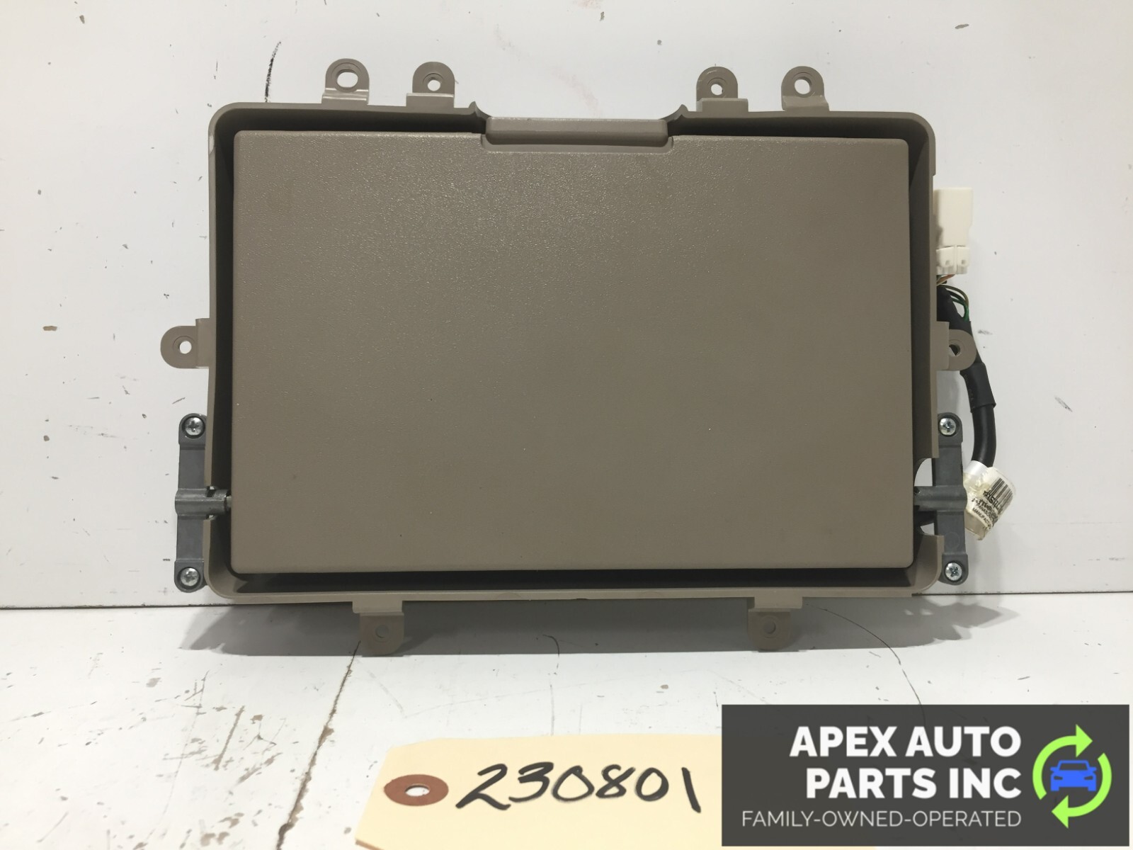 2004 2005 2006 Nissan Quest Roof Display Screen Video Monitor Beige OEM