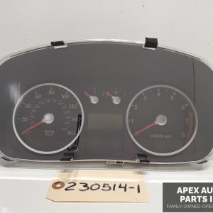 2005-2006 HYUNDAI TIBURON INSTRUMENT GAUGE CLUSTER ABS AUTO OEM