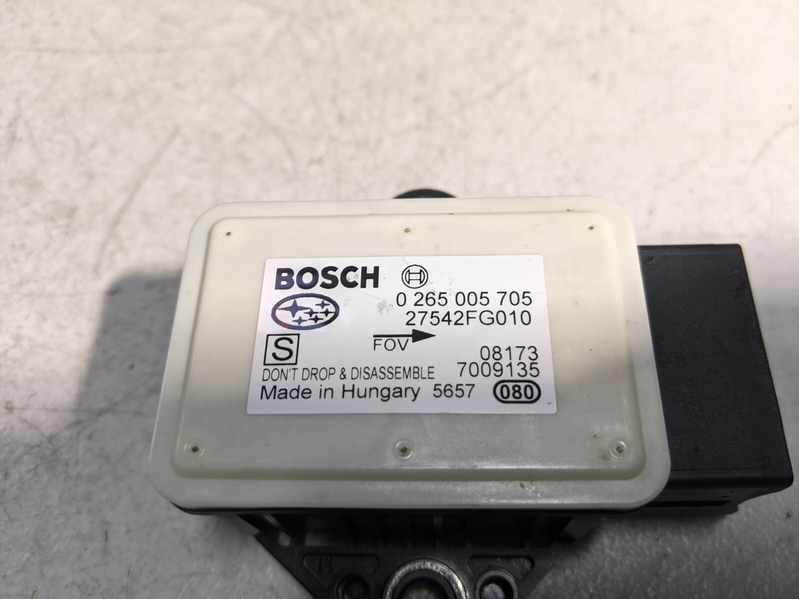 2009-2013 Subaru Forester Yaw Rate G Sensor 27542FG010 OEM - Image 6