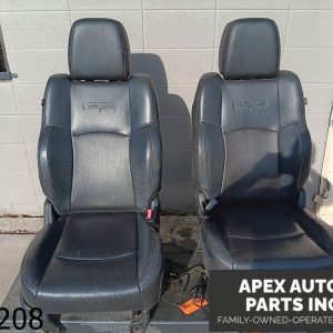 *NO SHIPPING* OEM 2015 Dodge Ram 1500 3.0L FRONT SEATS ELECTRIC W TV LARMIE
