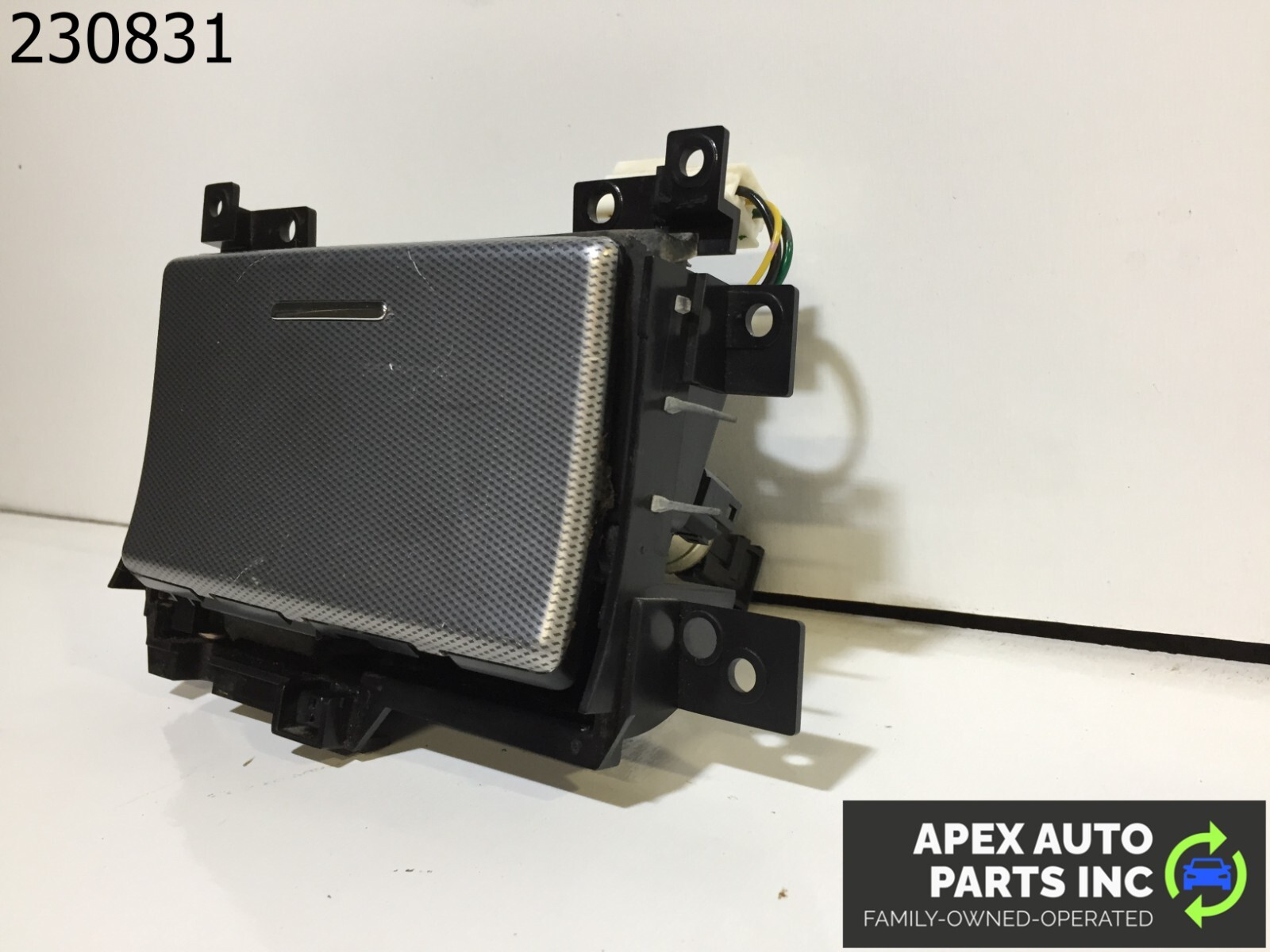 OEM 03-08 Infiniti FX35 FX45 Center Console Ash Tray Power Outlet Storage Silver - Image 4