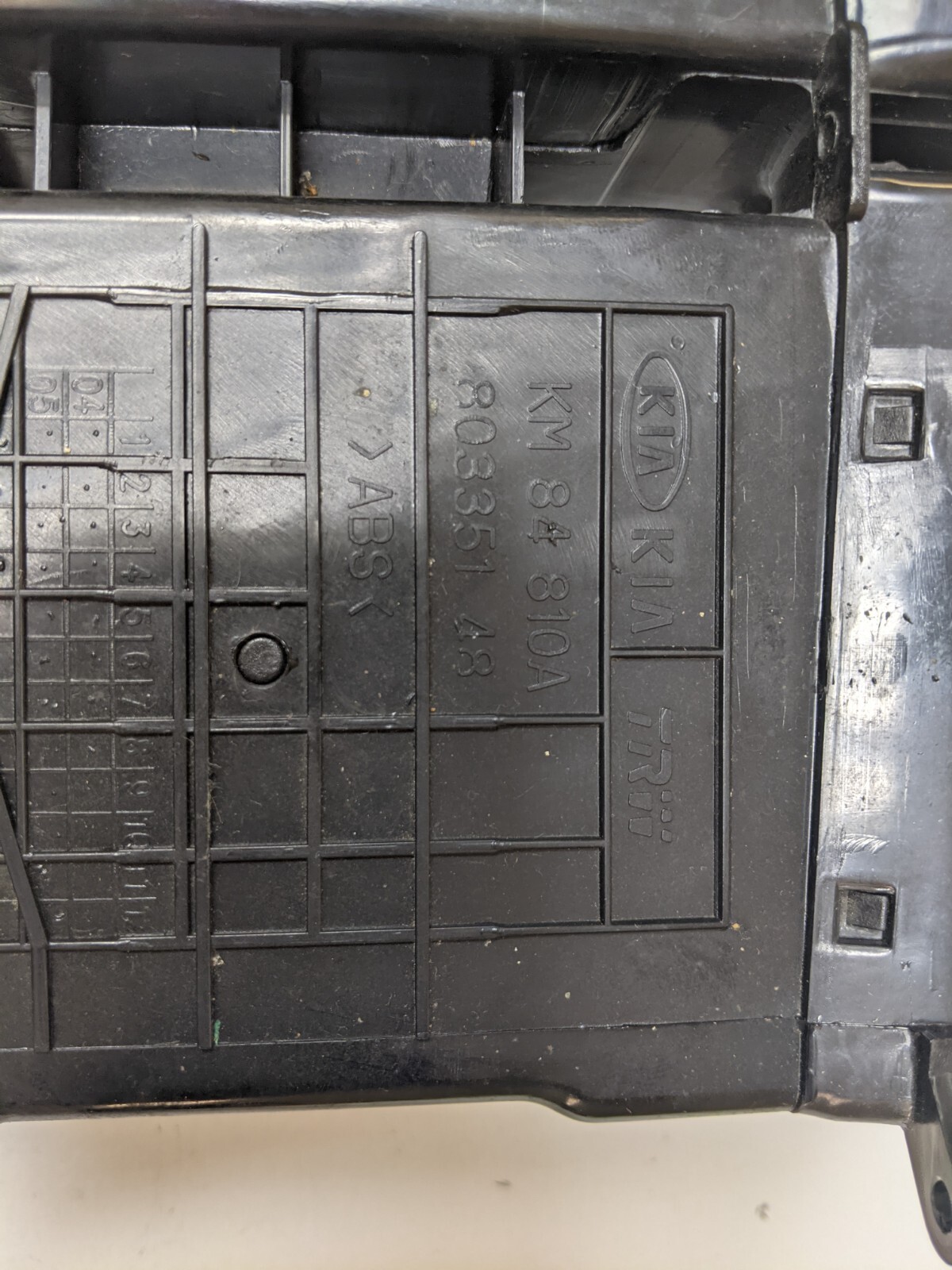 OEM 05 06 07 08 Kia Sportage Air Vent Grille Nozzle Center Dual Dashboard Front - Image 8