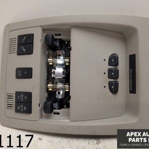 OEM! 07-08 Tahoe Yukon Suburban Overhead Console Sun Roof Pwr 3rd Row Light Tan