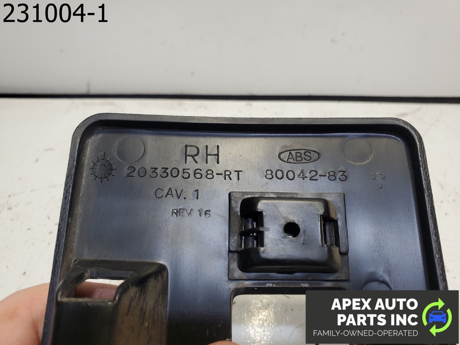 OEM 1984 Pontiac Fiero Power Door Lock Handle Trim OEM - Image 8