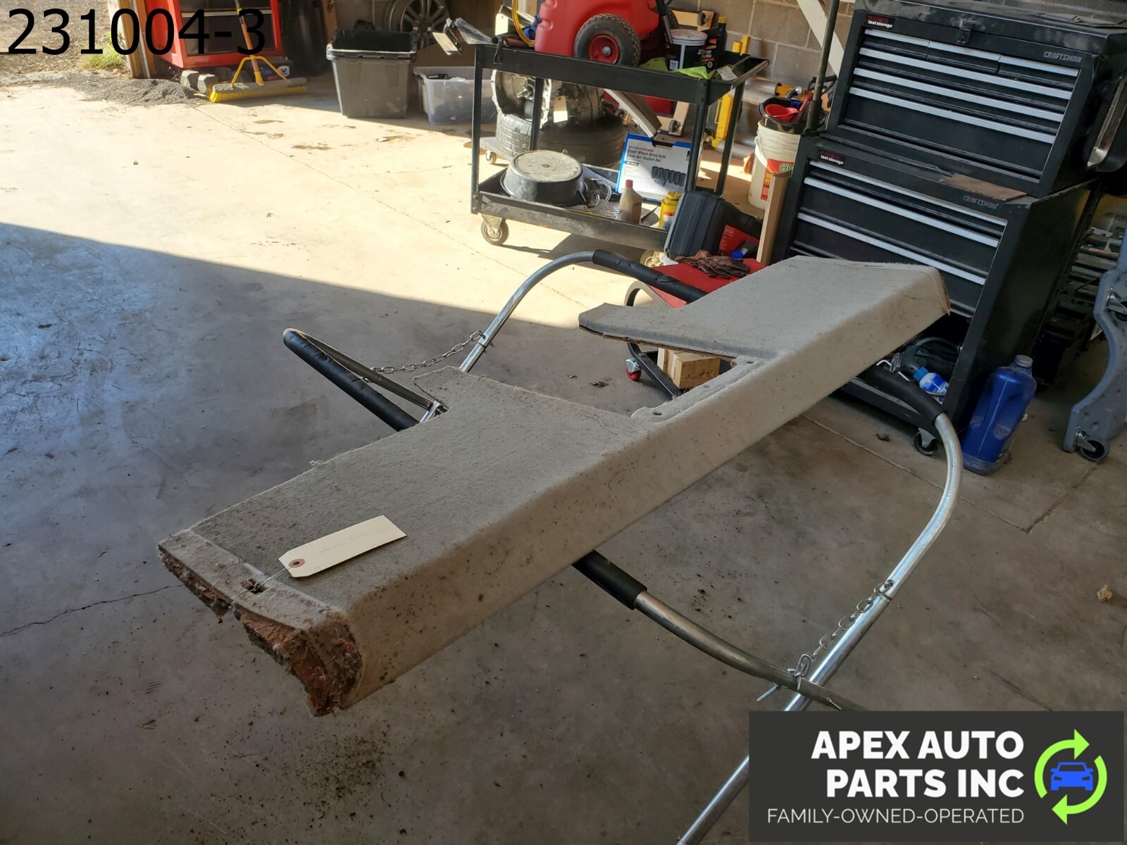 OEM 1984 Pontiac Fiero Rear Back Cover Sear Liner Trim Panel - Image 5