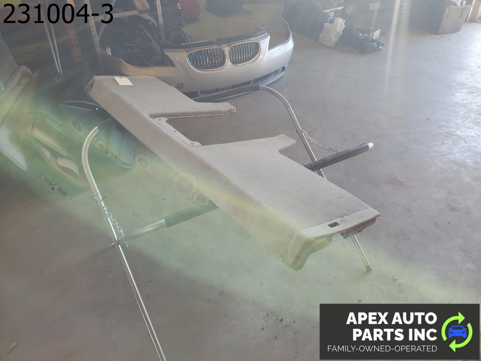 OEM 1984 Pontiac Fiero Rear Back Cover Sear Liner Trim Panel - Image 7