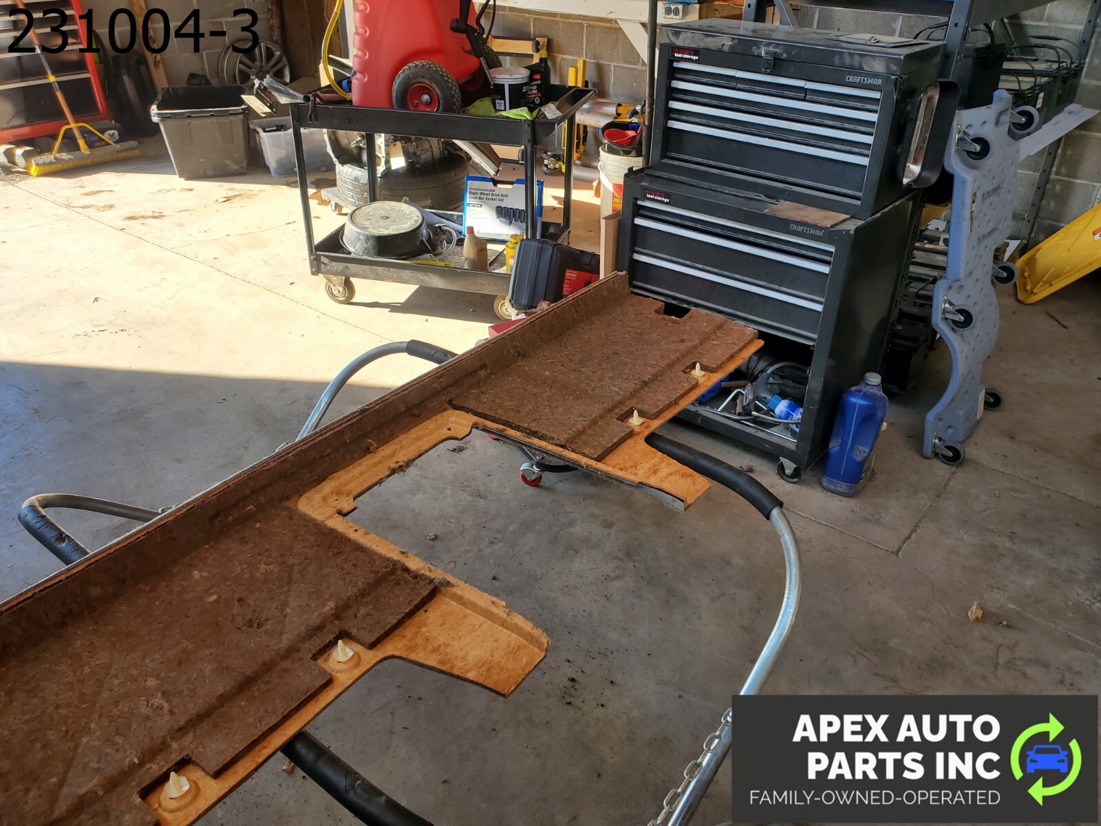 OEM 1984 Pontiac Fiero Rear Back Cover Sear Liner Trim Panel - Image 9