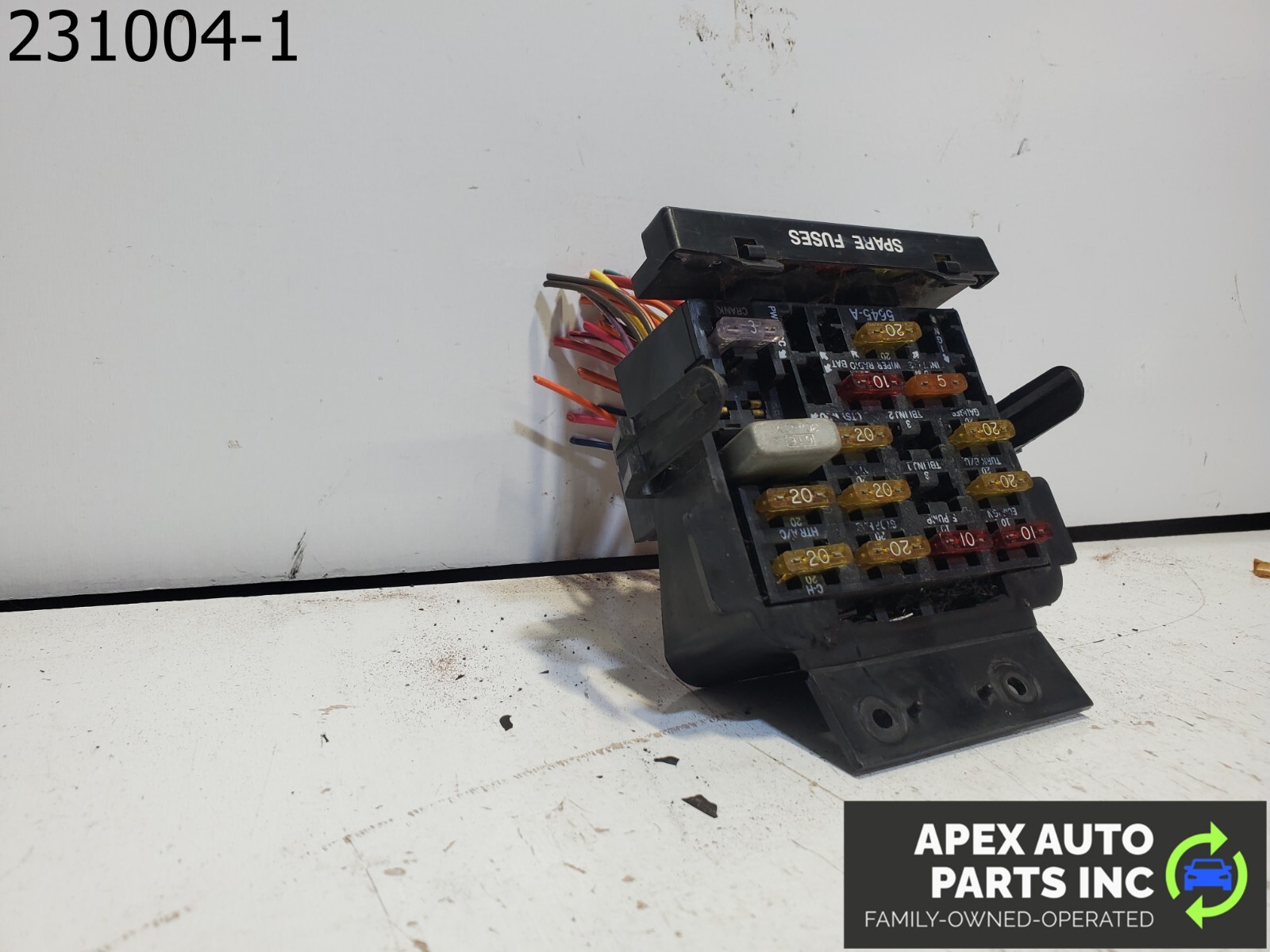 OEM 1984 Pontiac Fiero UNDER DASH CABIN FUSE BOX - Image 3
