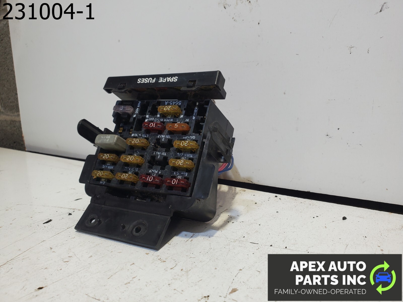 OEM 1984 Pontiac Fiero UNDER DASH CABIN FUSE BOX - Image 4