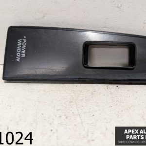 OEM 1988 Nissan 300ZX 3.0L Front Passenger Right Side Window Switch Bezel Trim