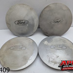 OEM 1989 Ford Mustang 2.3L Center Cap Factory Silver 4PC Set