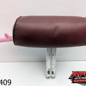 OEM 1989 Ford Mustang 2.3L RED Front Seat Headrest Factory Tweed Cloth