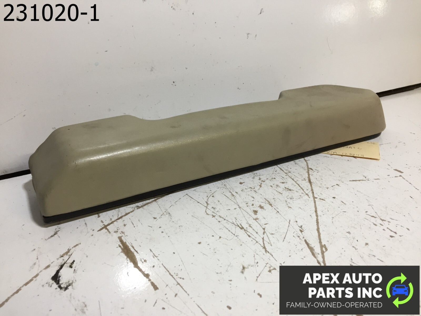 OEM 1990 Cadillac Allante Beige Passenger Armrest Arm Rest - Image 3