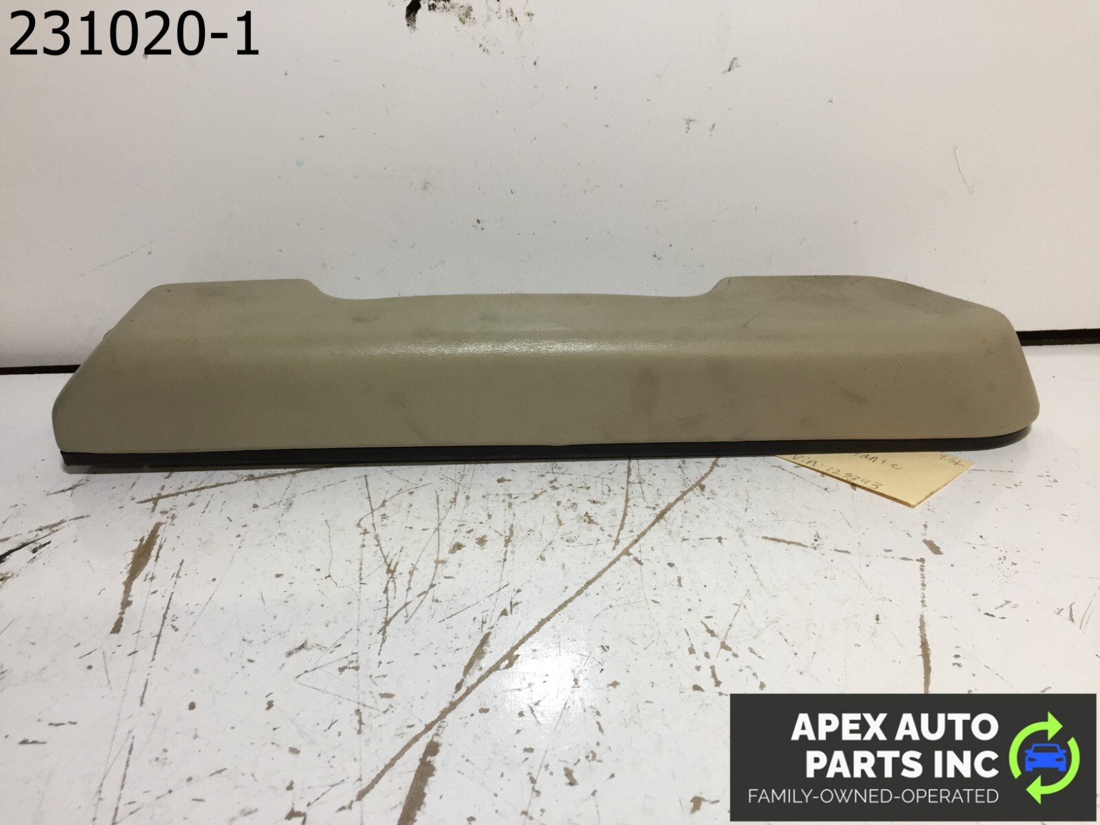 OEM 1990 Cadillac Allante Beige Passenger Armrest Arm Rest