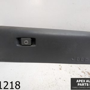 OEM 1991 Jeep Cherokee 4.0L Glove Box Door Gray