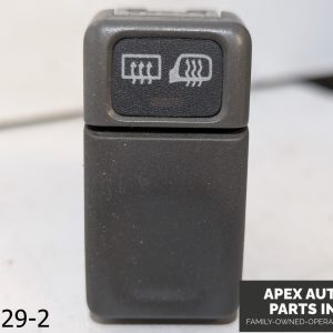 OEM 1998-2000 Volvo S70 2.4L Black Window Defroster Switch 9128263