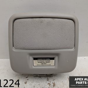 OEM 1999 Cadillac Eldorado 4.6L Roof Storage Console Sunglass Holder TAN