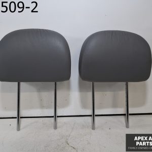 OEM 2000 BMW 323i 2.5L DRIVER PASSENGER FRONT GRAY HEAD REST