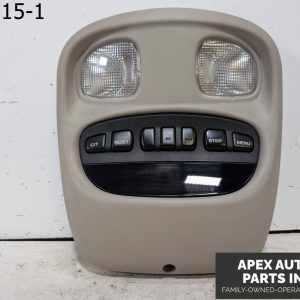 OEM 2000 Jeep Grand Cherokee 4.7L Overhead Console Map Dome Light VB4199820781