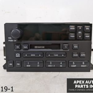 OEM 2000 Lincoln Continental 4.6L Radio Stereo Audio Cassette Player