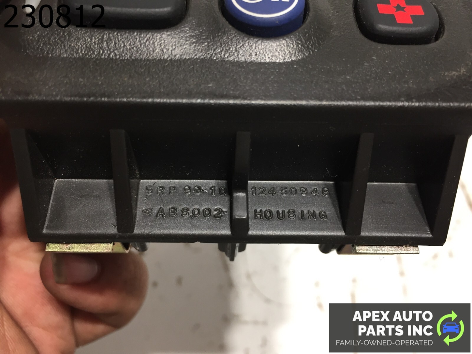 OEM 2001 2002 GMC YUKON DENALI ESCALADE OnStar BUTTON/ Emergency SWITCH 12450568 - Image 5