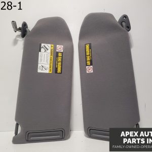 OEM 2001 Acura MDX 3.5L Right Passenger Sunvisor Sun Visor Lighted Mirror Gray