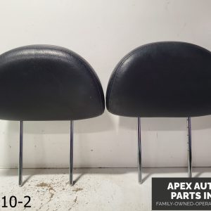 OEM 2002-2005 Hyundai XG350 3.5L FRONT HEADREST SET LEATHER BLACK