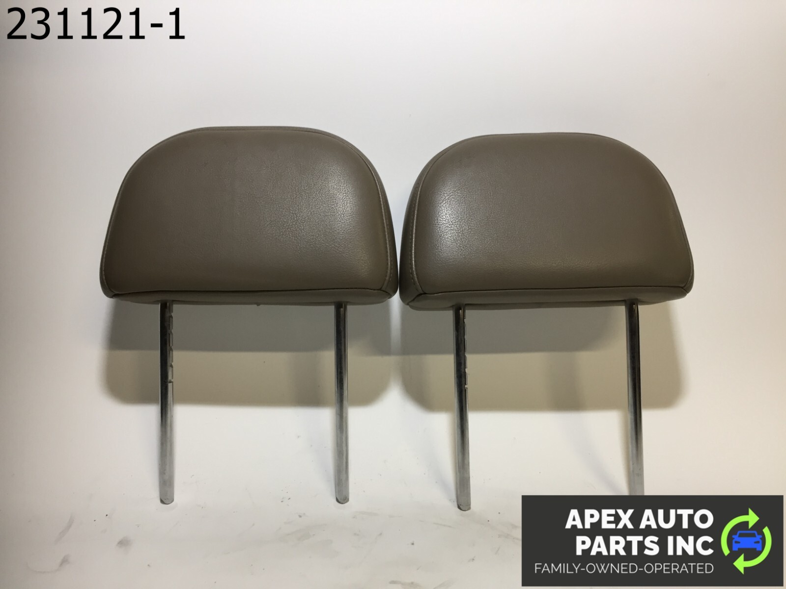 OEM 2002 Ford Explorer Front Left & Right Seat Headrest Head Rest Set - Image 5
