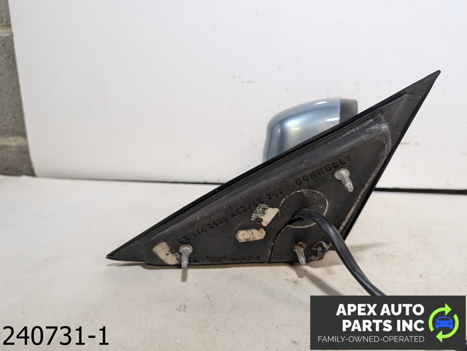 OEM 2002 Jaguar S-Type 4.0L Passenger Side RH Power Fold Memory Door Mirror - Image 5